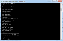 wordpress中MySQL数据库结构说明-代码狗