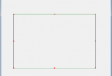 C#使用GDI绘制可以移动、改变大小的矩形框-代码狗